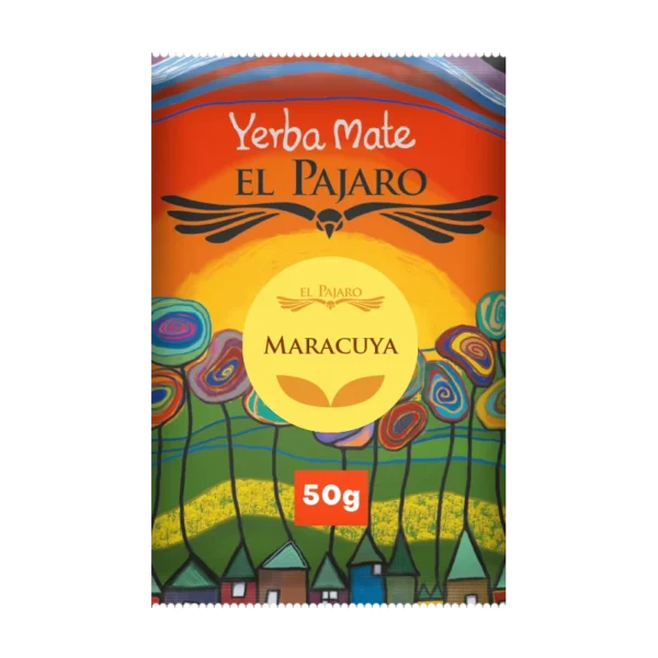 Yerba Mate El Pajaro Marakuja 50 g