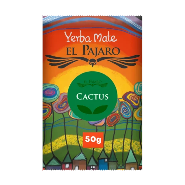 Yerba Mate El Pajaro Cactus 50 g