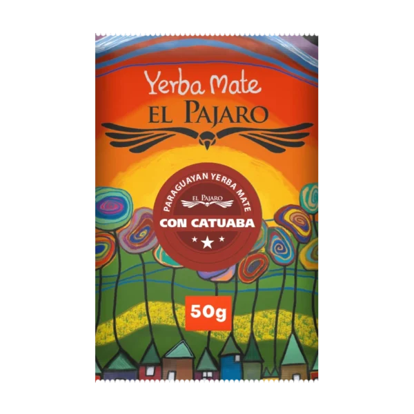 Yerba Mate El Pajaro Con Catuaba 50 g