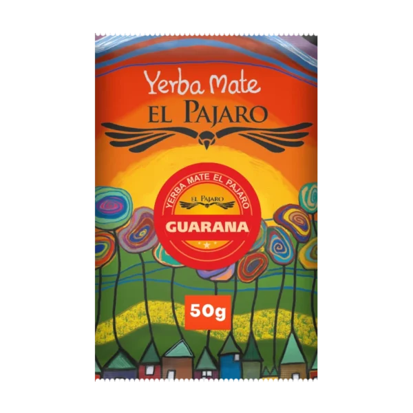 Yerba Mate El Pajaro Guarana 50g